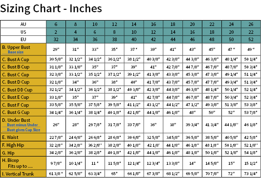 stinger suit fabric requirements inches