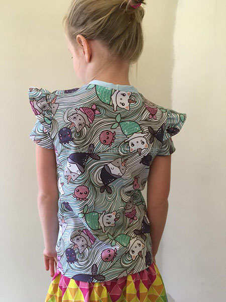Girls Fun Tee Pattern - Image 20