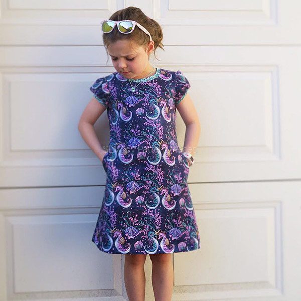 Girls Fun Bundle (Dress and Tee) - Image 4