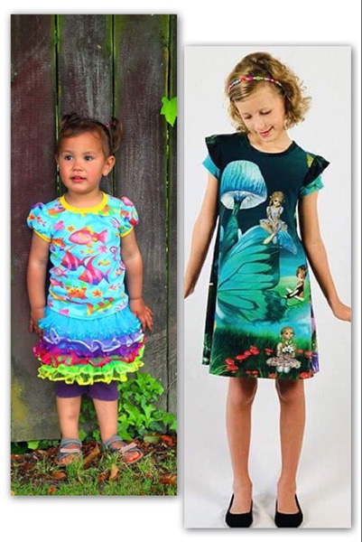 Girls Fun Bundle (Dress and Tee)